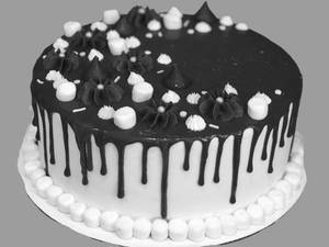 Choco Vanilla Cake [ 1 Pound ]