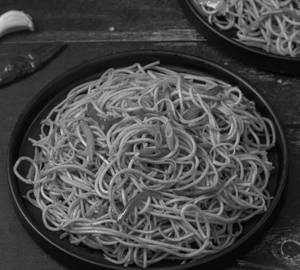 Veg Burnt Garlic Noodles 