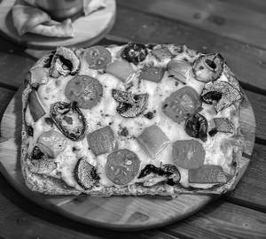 Veg Spicy Bread Pizza