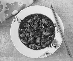 Chilly Mushroom Gravy