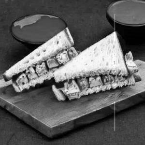 Paneer Capsicum Sandwich