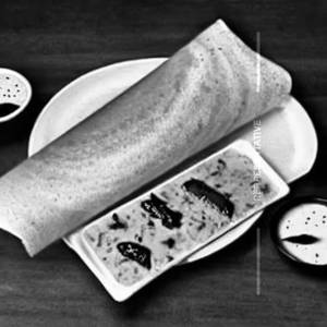 Rava Plain Cheese Dosa