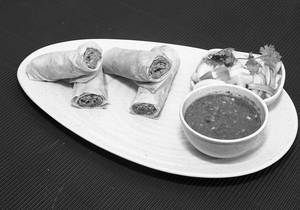 Chicken Seekh Kebab Roll