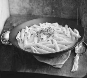 White pasta