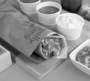 Butter Paneer Kathi Roll