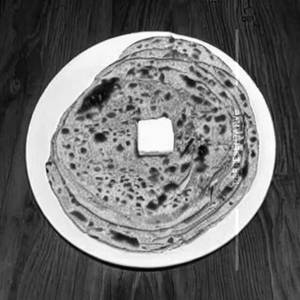 Onion masala paratha