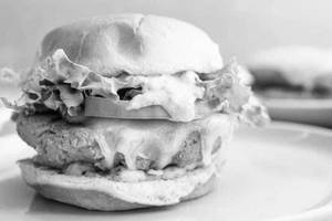 Fried Paneer Burger