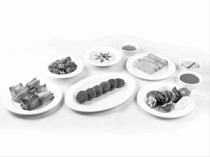 Appetizer Selection Vegetarian Set For Two