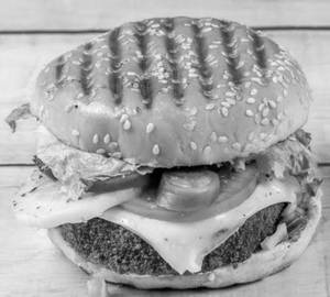 Classic aloo tikki burger