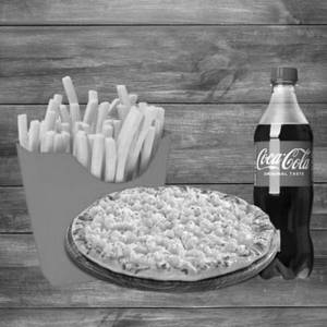 Solo Pizza Meal (ideal For One Person, Starving For Pizza)