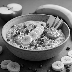 Oats Banana PeanutButter bowl (350 G)