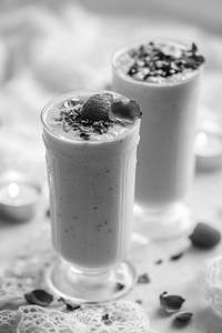 Rose Milk Milkshake