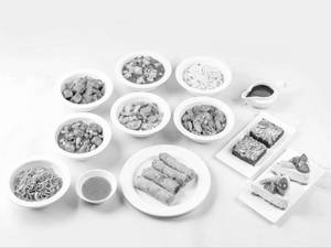 Asian Flavours Vegetarian Table For Two
