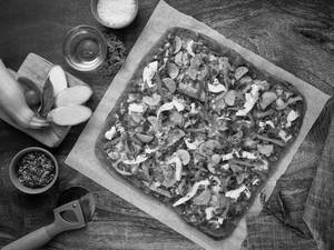 Three Cheese Flat Bread