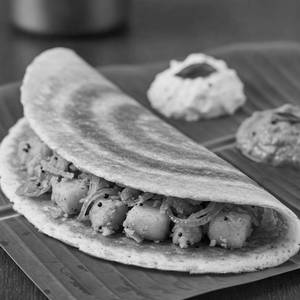 Rava Onion Plain Dosa