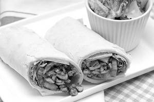 Shawarma Kuboos Roll