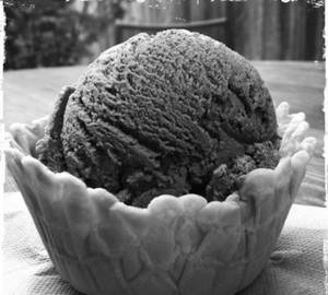 Black Current Ice Cream Scoop