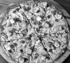 Paneer capsicum pizza [6 inches]