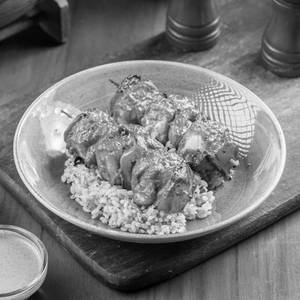 Chicken Shashlik With Brown Rice