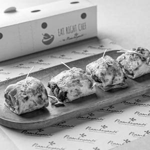 Chicken Tikka Omelette Roll