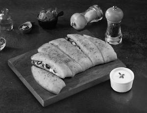 Italian Stuffed Garlic Breadsticks + Cheesy Dip...