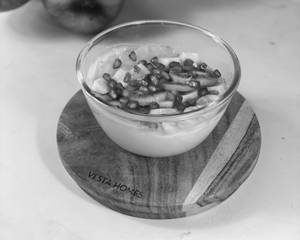 Ice Apple Custard Bowl
