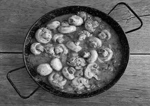 Mushroom Bhaji