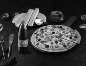 Any Large 10" Pizza + Any Garlic Breadsticks [F...