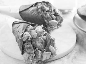 Gluten Free Tandoori Chicken Avocado Wrap (High Fibre)