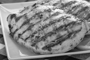 Grilled Chicken With Mushroom Sauce
