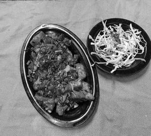 Paneer chilli dry