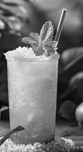 Green apple mojito