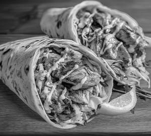 High Protein Chicken Wrap
