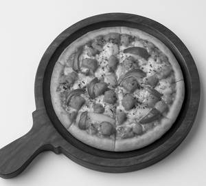 Tandoori burst pizza