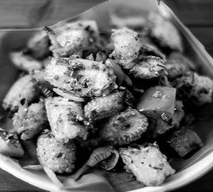 Baby corn pepper dry