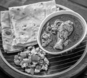  Rumali Roti [3 Pieces] + Chicken Curry [2 Pieces]