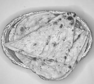 Garlic naan