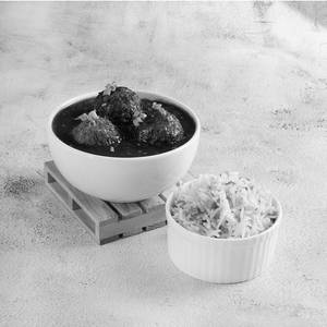 Veg. Manchurian Garvy With Fried Rice
