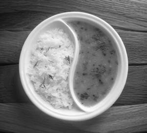 Dal Fry with Plain Rice