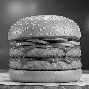 Schezwan Double Trouble Burger