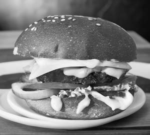Makhni burger[ indian]