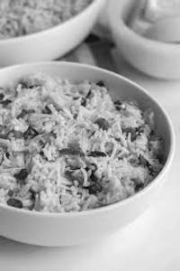 Basmati rice.