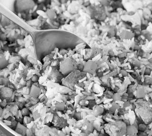 Pork fried rice