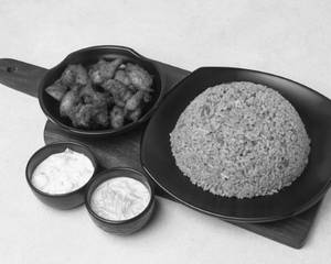Plain Biryani (750 Ml) With Chicken 65 Boneless