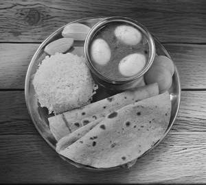 Special Egg Thali