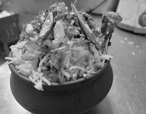 Chicken Matka Biryani