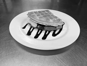 Triple Chocolate Waffle