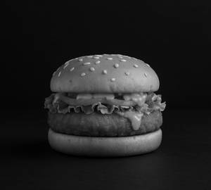 Veg tikki burger