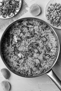 Veg Matar Paneer Pulav