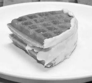 White Chocolate Waffle